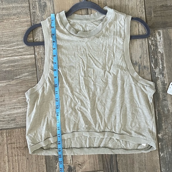 Free People Love Tank in Army Bliss size XS - Picture 8 of 8
